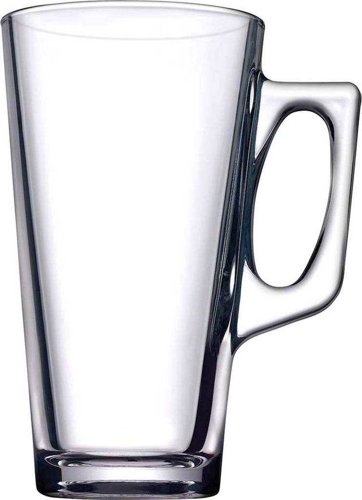 Pasabahce Vela Henkelbecher, 380ml, Glas gehärtet, Produktbild 