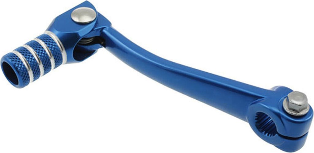 STR8 Faltkurbel aus Aluminium in Blau für Minarelli AM6 Getriebe