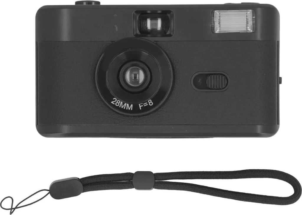 Caméra Film 35mm Noir : Finissez-en avec les Jetables peu Écologiques