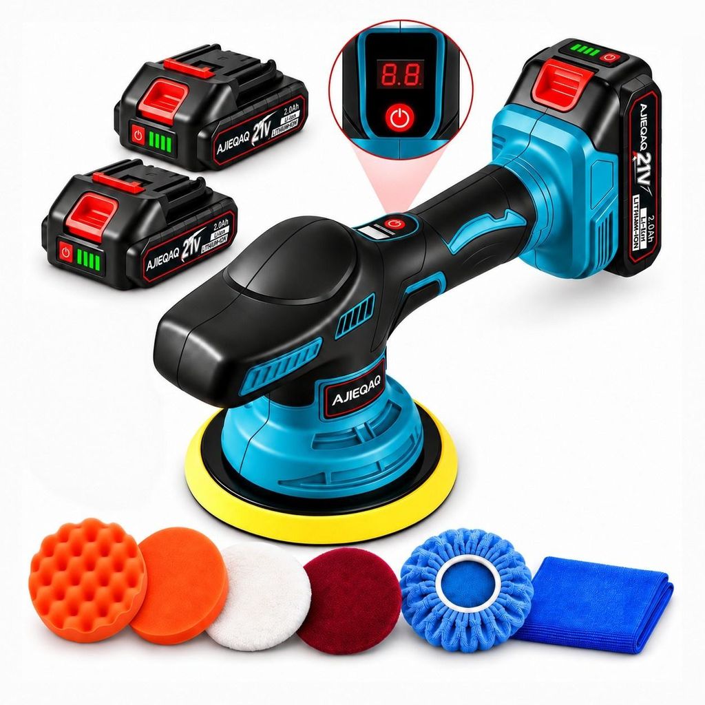 Lucidatrice a batteria 21V MAX, lucidatrice orbitale 150 Immagine del prodotto 