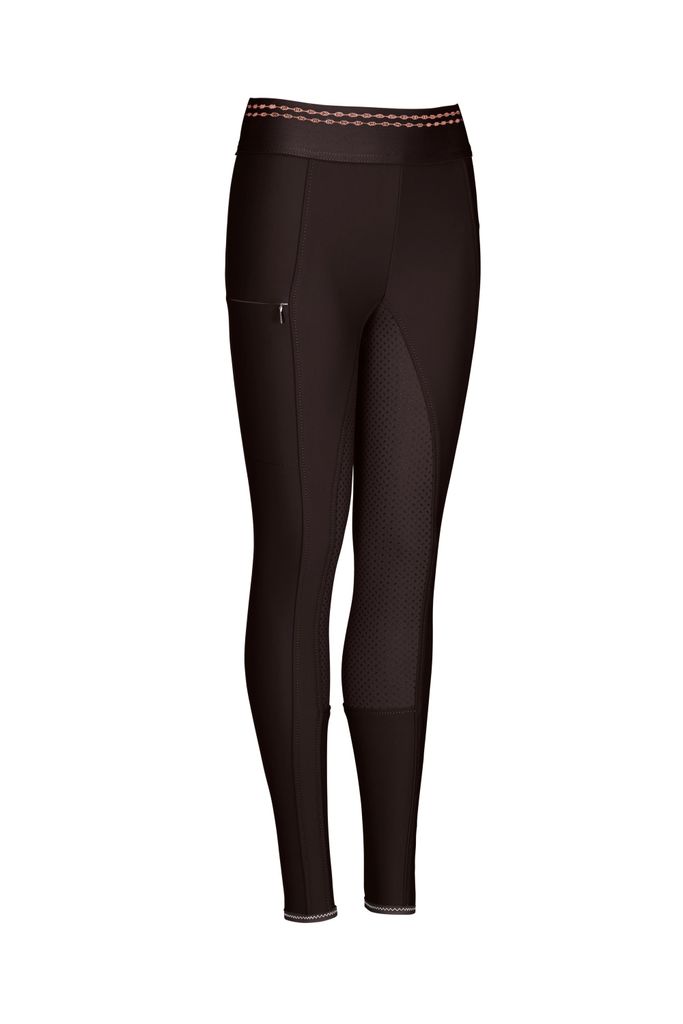 Pikeur IDA GRIP Kinder Hose VB GRIP chocolate New Generation H/W 20, Größe:176