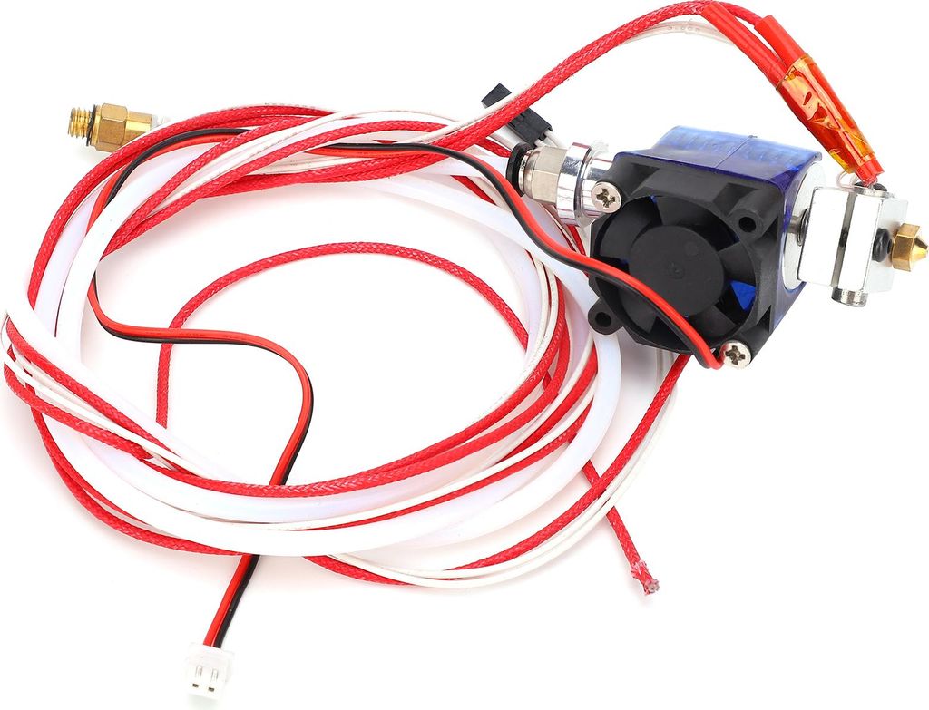 3D-Drucker-Ersatzteil Hotend-Kit Extruder-Fernanschluss-Set 1,75 mm/0,07 Zoll 0,4 mm/0,02 Zoll für V6