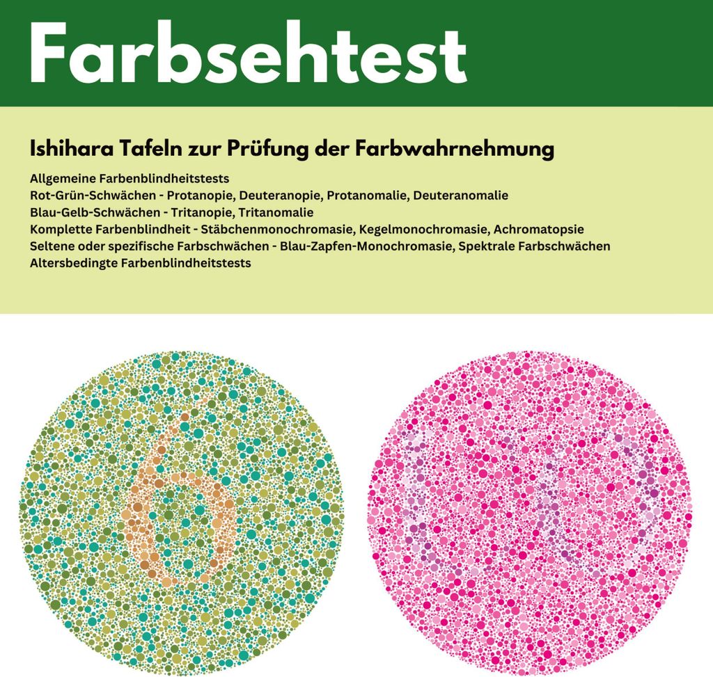Farbsehtest Produktbild 