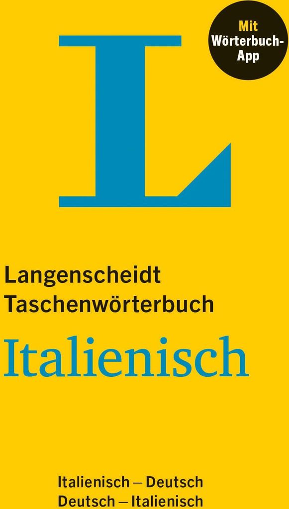Langenscheidt Taschenwörterbuch Italienisch