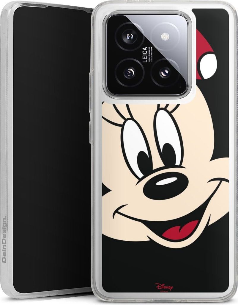 DeinDesign Handyhülle für Xiaomi 14T Silikon Hülle Case Smartphone Schutzhülle Disney Minnie Mouse Offizielles Lizenzprodukt