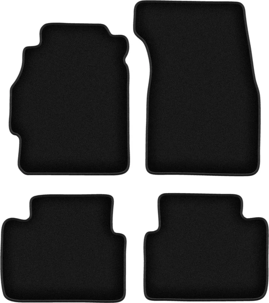 M MOTOS Tappetini in gomma per auto adatto per Honda Civic VII 2001-2006 Migliorate il vostro comfort di viaggio con il tappetino antiscivolo per auto