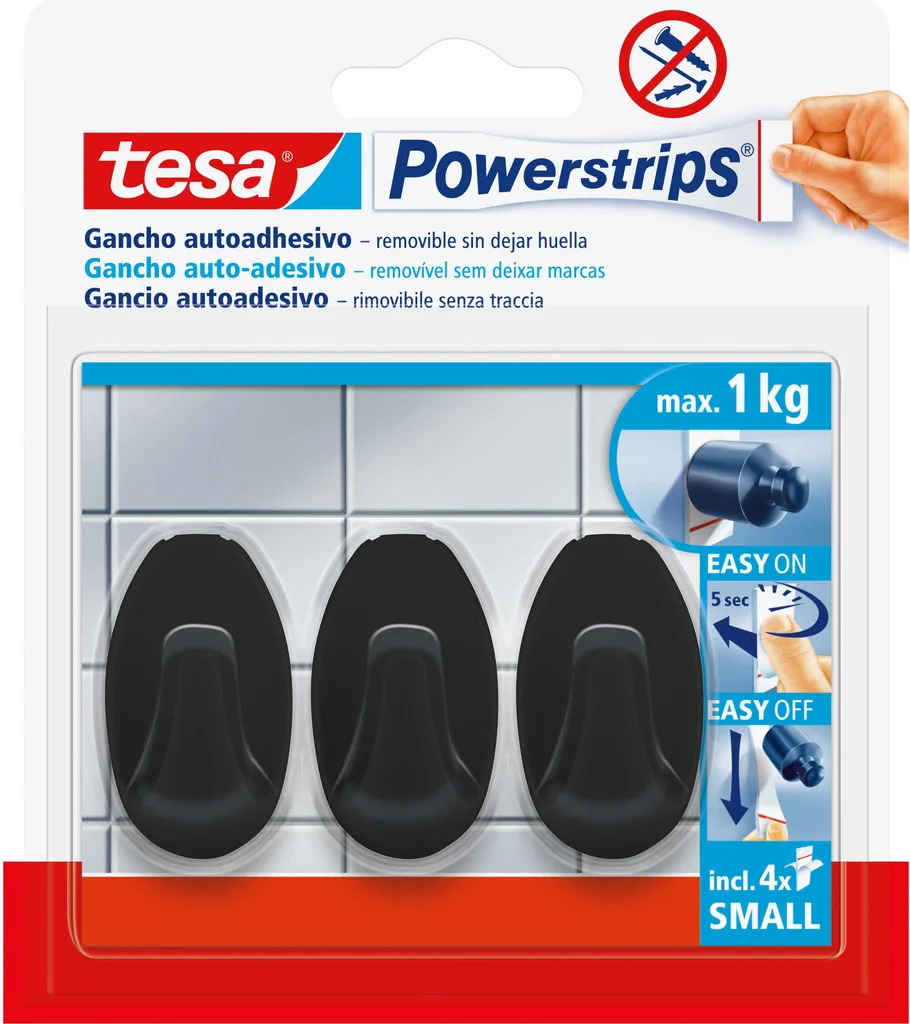 Recensione Ganci tesa 58275 Powerstrips S Oval: Tenuta 1kg Reale?
