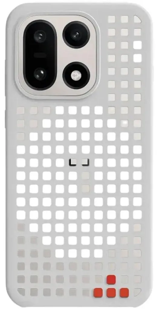 Coque Magnétique OnePlus 15 Grise - Étui de Protection Perforé Pro - 5