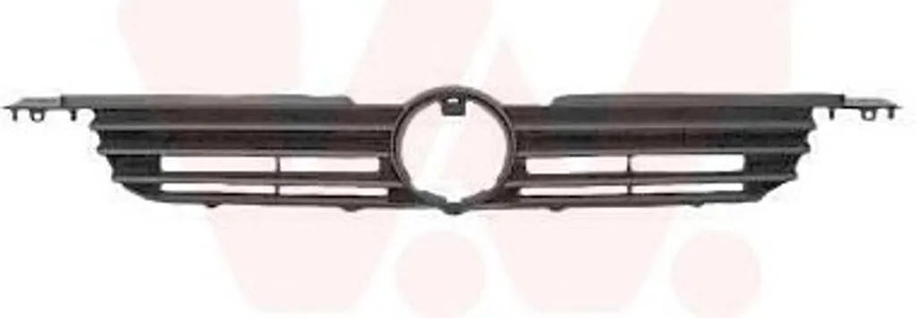Grille de Calandre Avant pour Radiateur - VAN Wezel 5817510 Noire Robuste