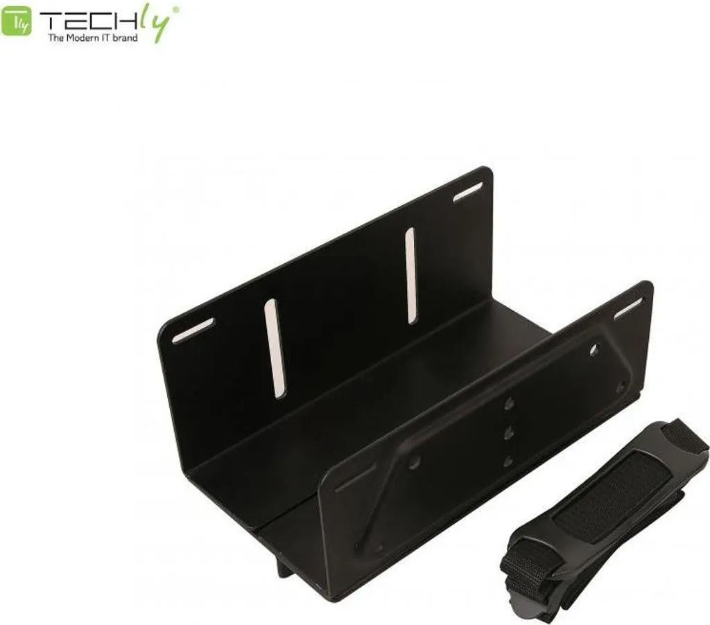 Support latéral pour étui de PC Techly ICA-CS 66 noir avec sangle