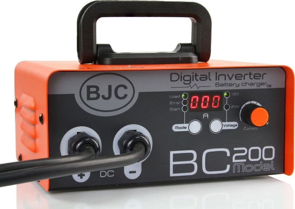 BJC Digitální invertorová nabíječka baterií 12/24V BC-200 Obrázek produktu 3
