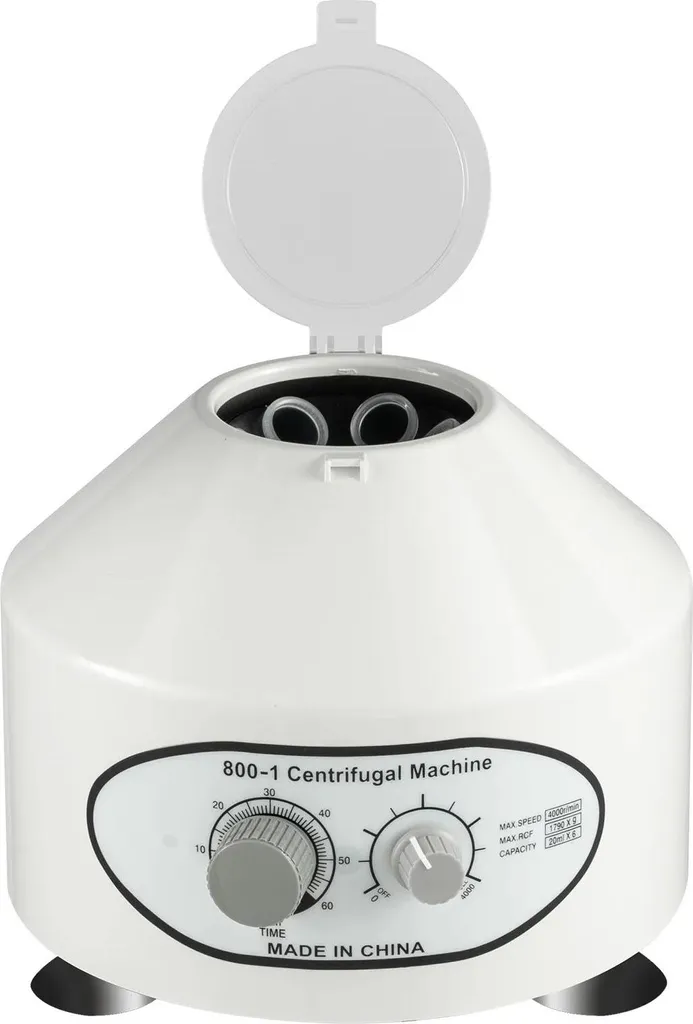 Centrifuga 4000 Giri/min per Home Lab - 1790xg RCF Bianca 220V