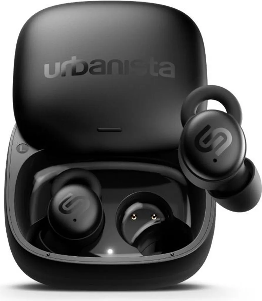 Urbanista Porto Auricolari TWS In-Ear Neri - Audio Crystal e Comfort