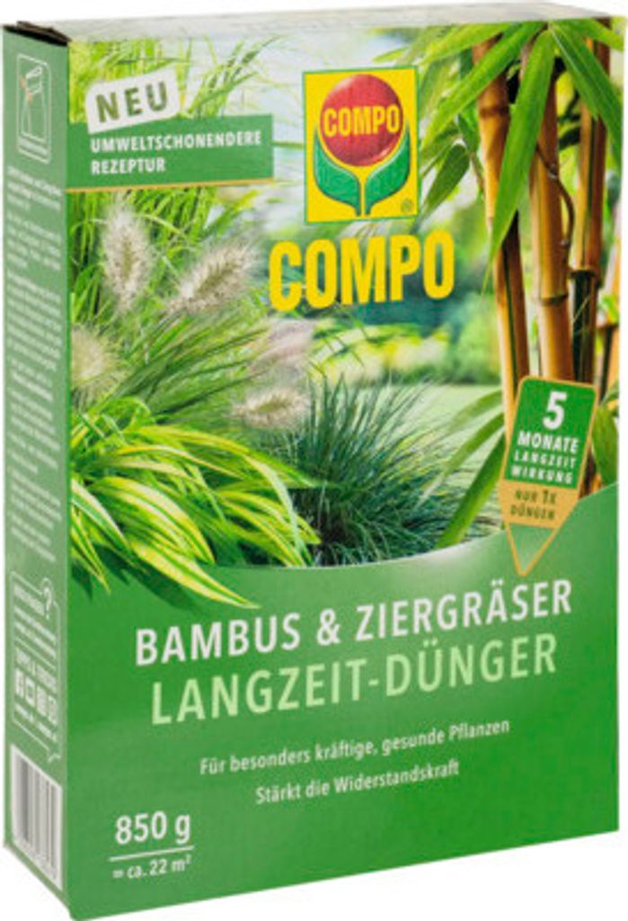 Langzeitdünger COMPO für Bambus & Ziergräser 850 g Produktbild 
