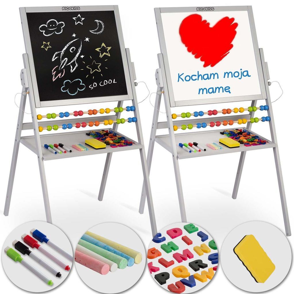 Ricokids Magnetischer Plattenspieler - grau