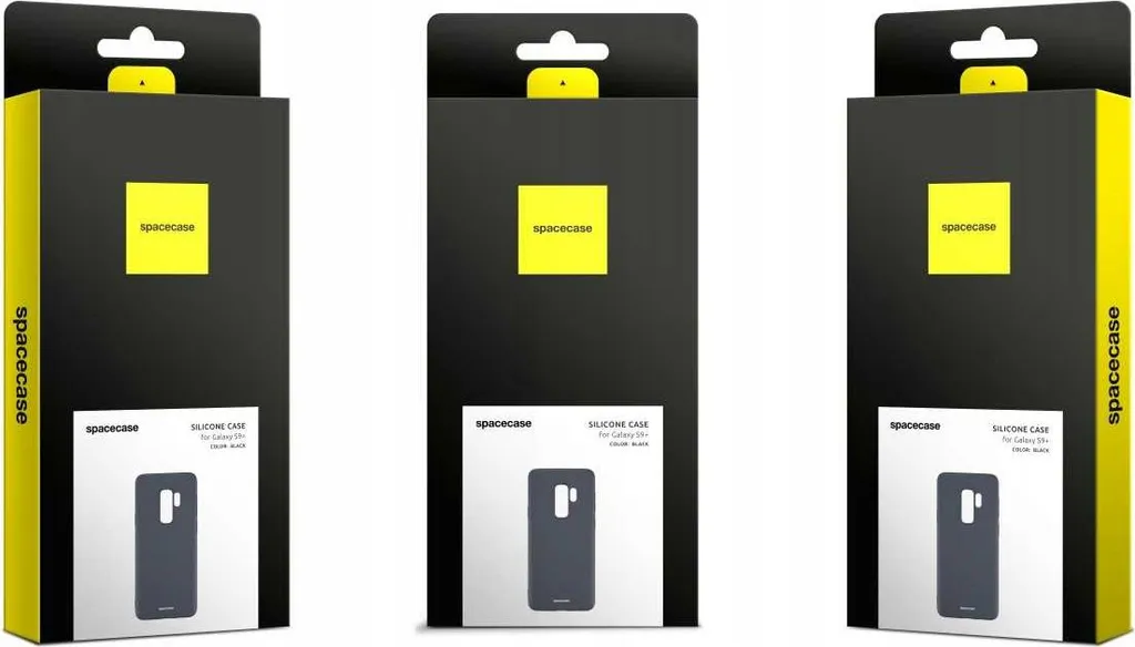 Coque silicone Galaxy S9 Plus Noir - Revêtement Soft Touch et Ultra Fine - 9