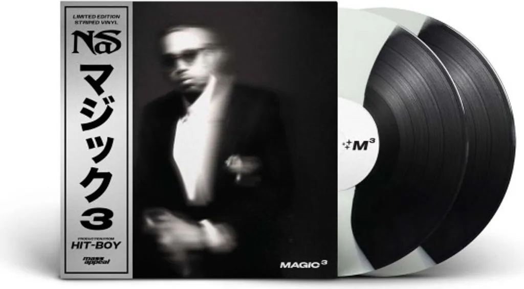 Nas - Magic 3 Vinyle 2 LP Édition Limitée Black & White Striped Scellé - 2