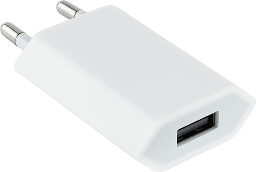 Cargador de Pared NANOCABLE 10.10.2001 iPhone Blanco