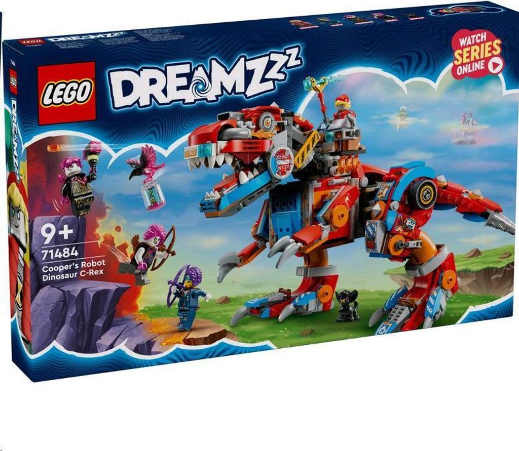LEGO® DREAMZzz 71484 Dino-Mech C-Rex de Cooper Image du produit 