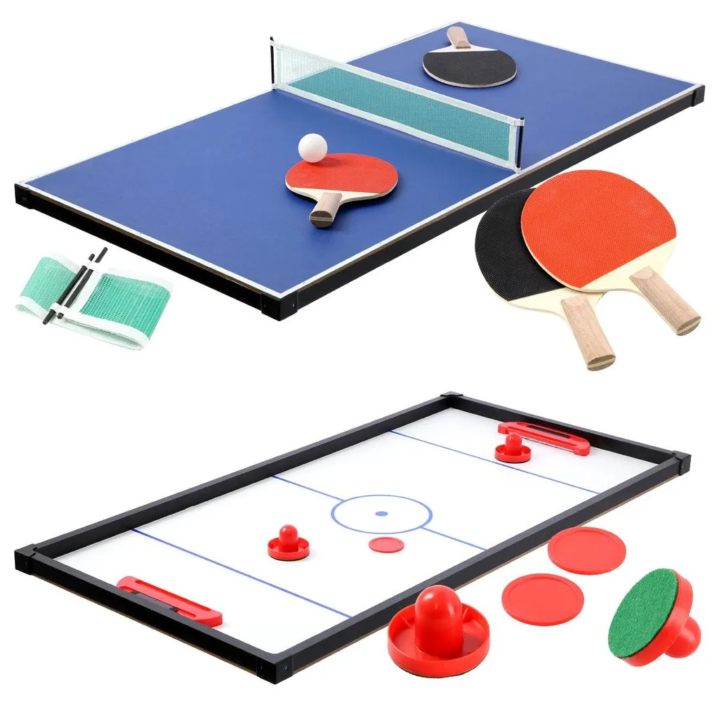 Table multi-jeux 4 en 1 compacte et robuste avec accessoires inclus - 8