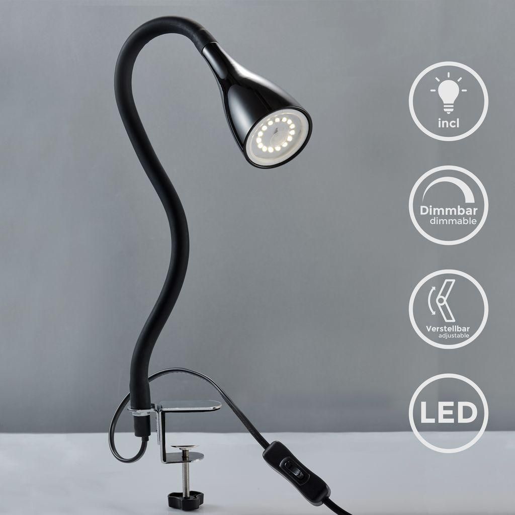 Lampada LED da tavolo con morsetto dimmerabile su 3 Immagine del prodotto 