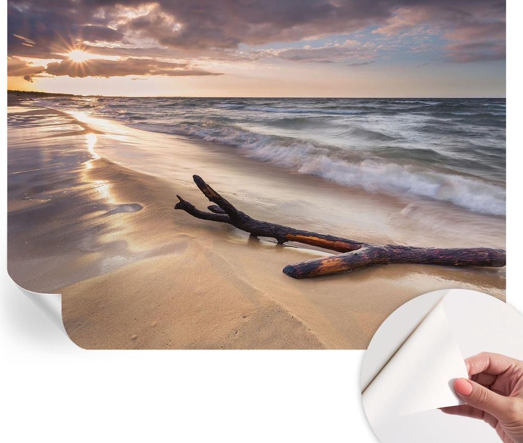 Selbstklebende Wandtapete - Dekorative Tapete für Wohnzimmer - Klebefolie für Wandbilder - Tapetenfolie für Wanddekoration - 312x219 cm - Westst...