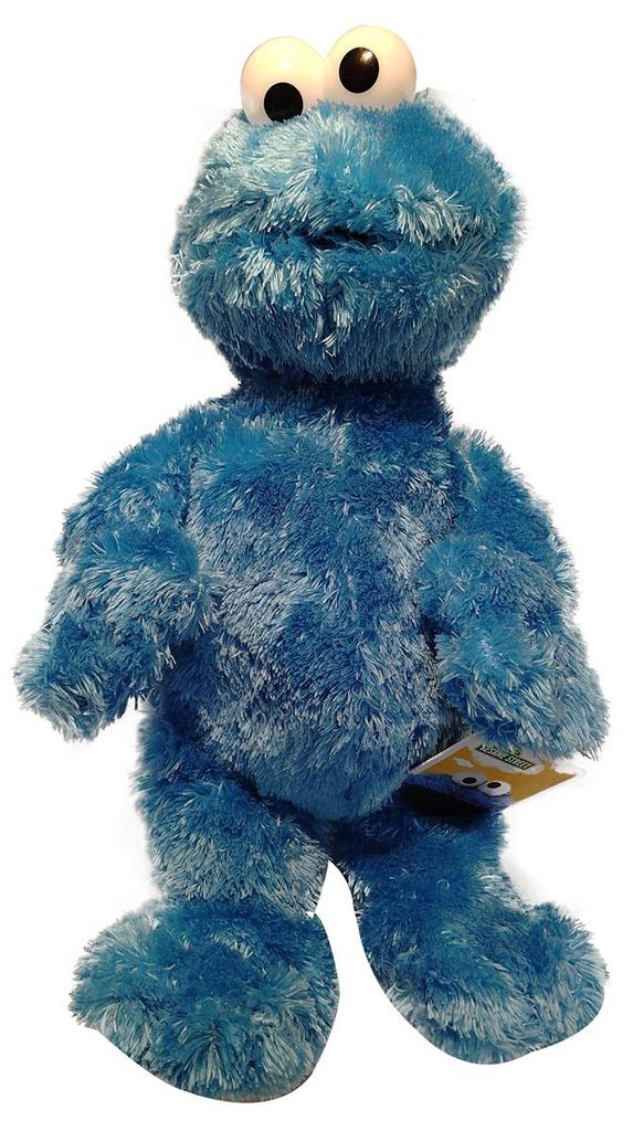 Plüschtier Krümelmonster Sesamstraße - ca. 36 cm Produktbild 