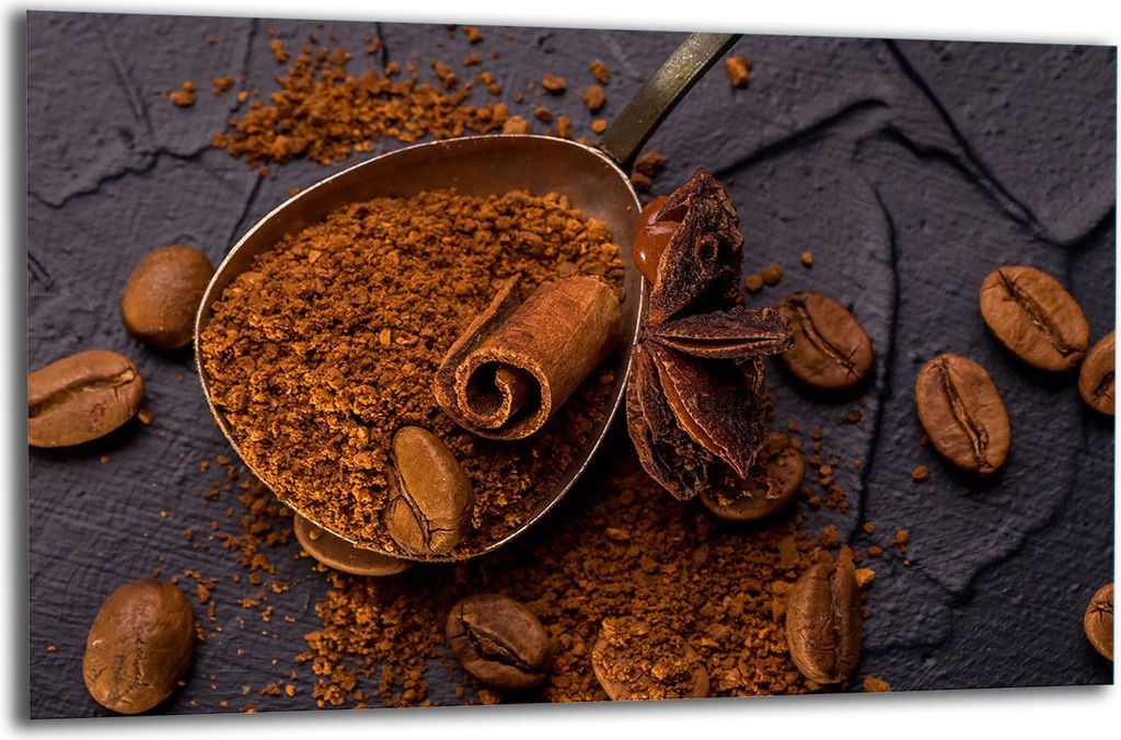 Herdabdeckplatte Glaskeramikkochfeld-Abdeckung Spritzschutz Glas 80x52 Kaffee