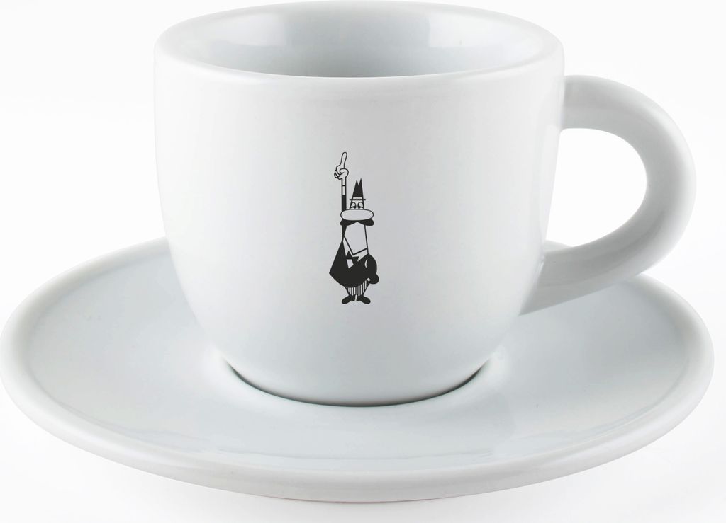 Cappuccinotasse mit Untertasse