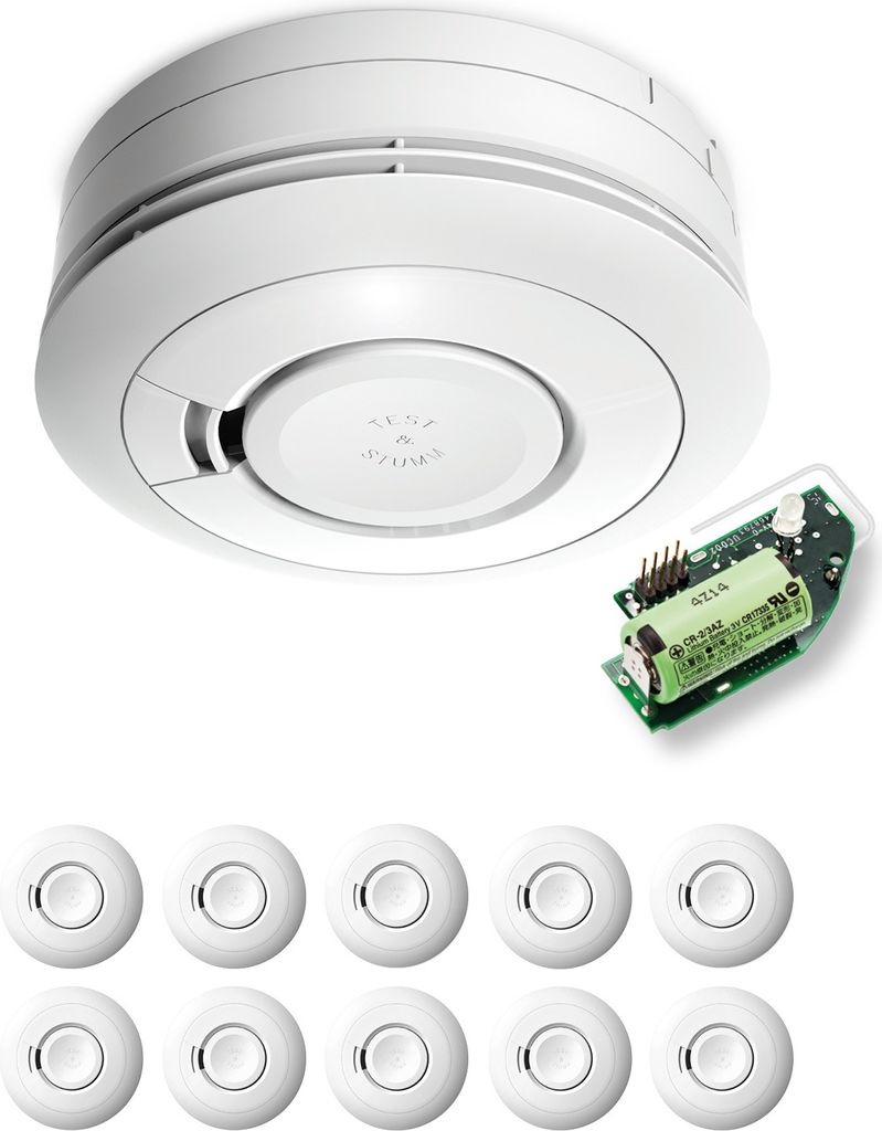 10x Ei Electronics Ei650RF Funkrauchmelder - Set aus Produktbild 
