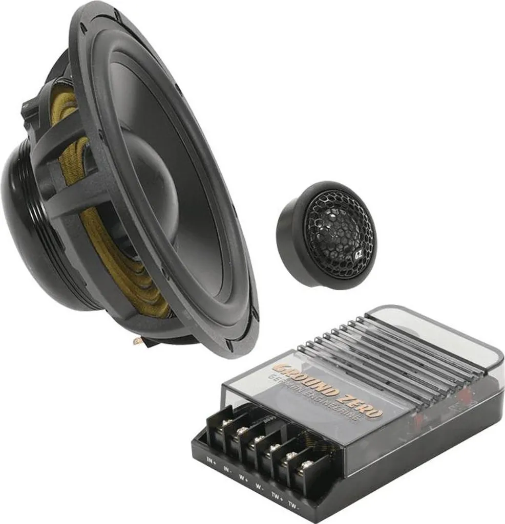 Améliorez votre sono auto avec le kit Ground Zero GZUC 165.2SQ 16,5 cm