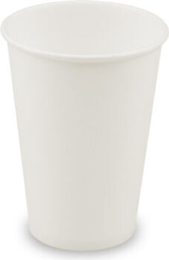 180x Automatenbecher Heißgetränke to go Pappbecher weiß 180 ml Ø 70 mm