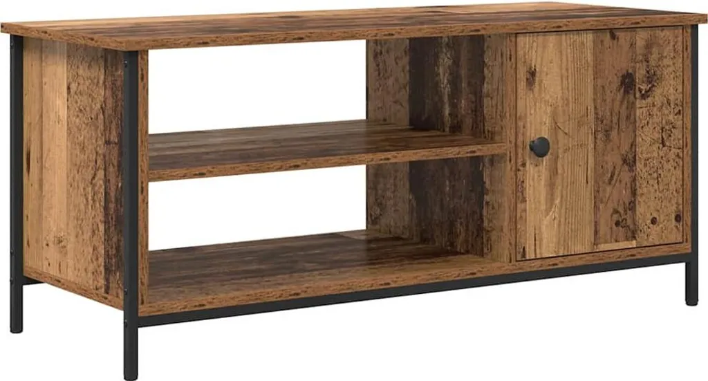 Mobile TV Eco-Sostenibile Legno Recupero | Arredo Soggiorno Green 100cm