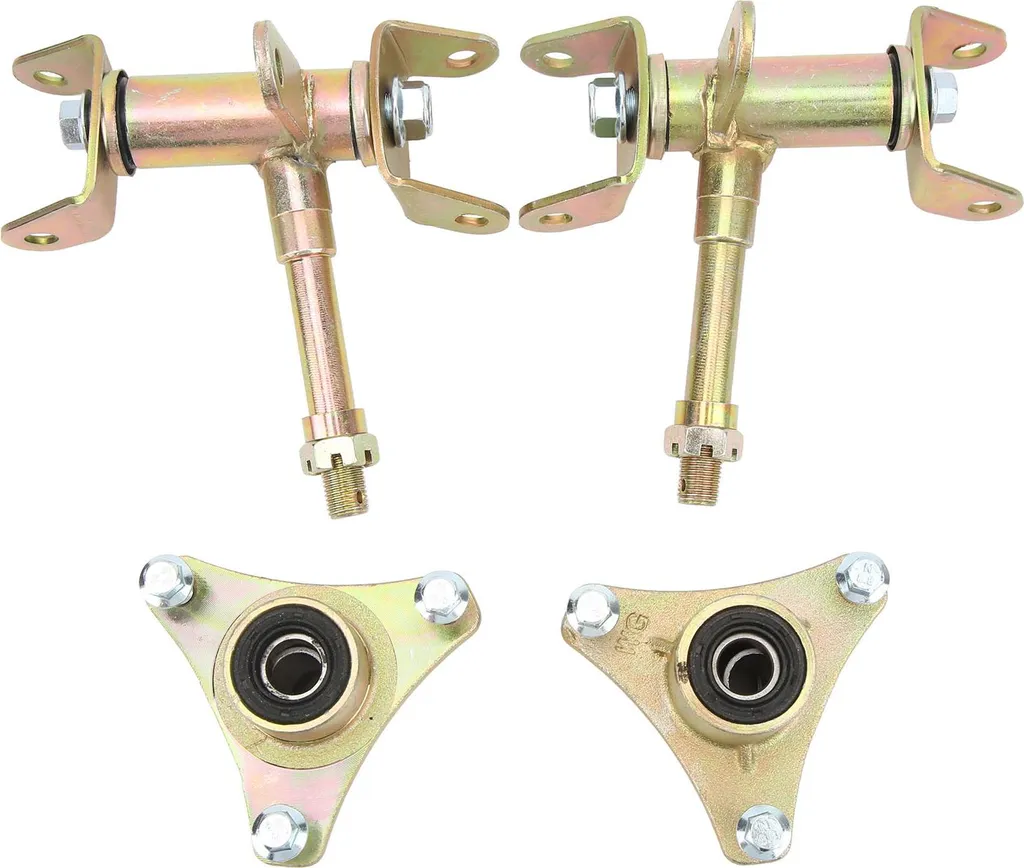 Fusée d'essieu avant gauche droite avec disques de frein pour karting