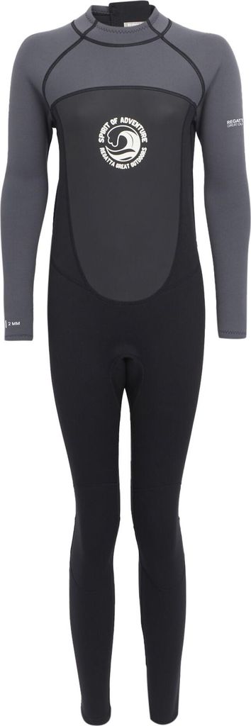 Regatta - Neoprenanzug für Damen RG7850 (40 DE - 42 DE) (Dunkelgrau/Schwarz)