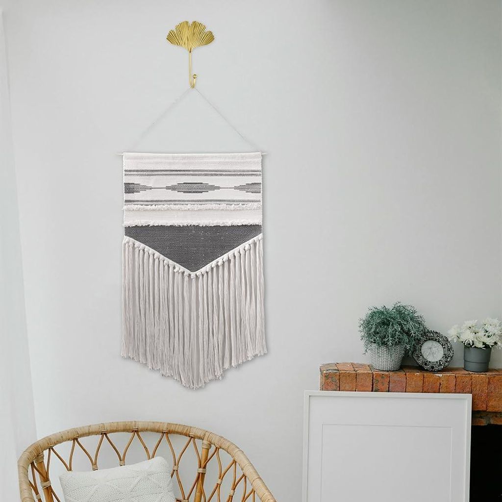 Garderobehaken - Bladvormige Kledinghaken - 7 Stuks - Gold