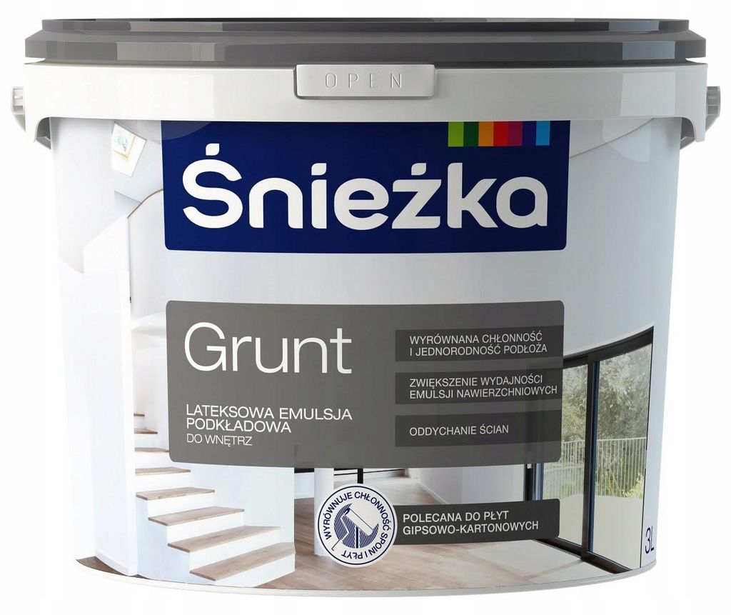 Latex-Grundierung Innen, weiße Grundierfarbe für Wand & Produktbild 