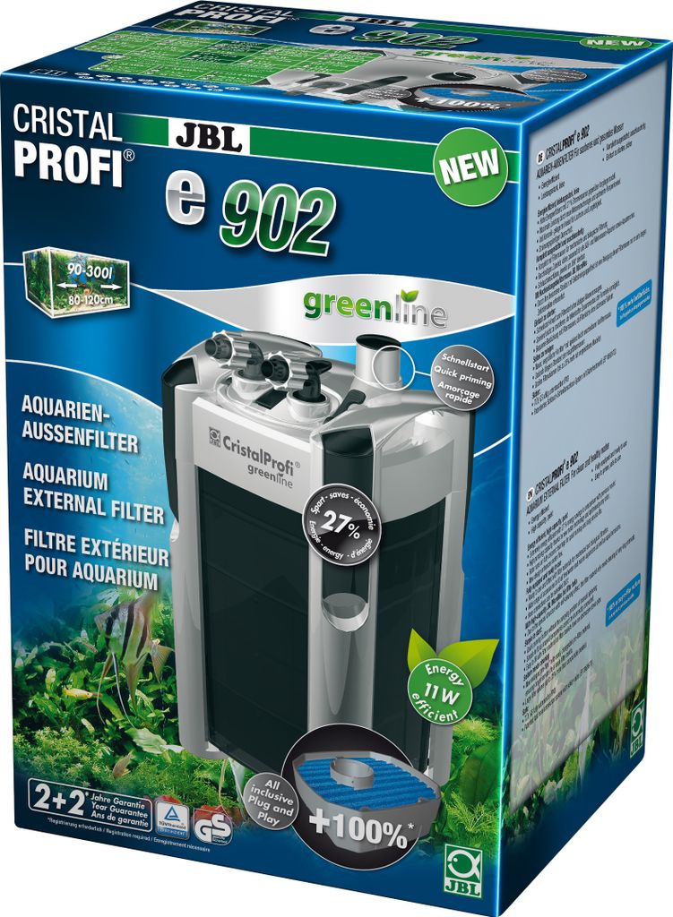 Außenfilter JBL CristalProfi e902 greenline Produktbild 