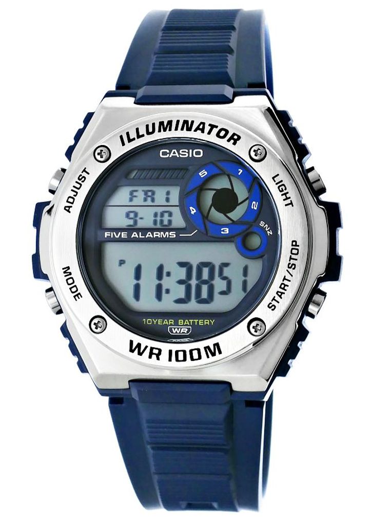 Casio MWD-100H-2AVEF, Voděodolný, Křemičitý Obrázek produktu 