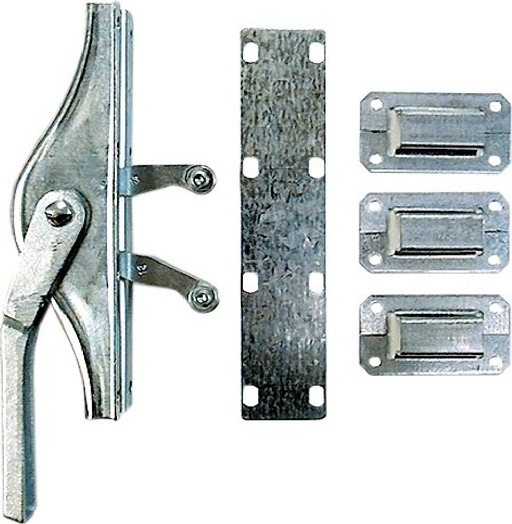 Tortreibriegel 902 DIN links / rechts verzinkt Materialmix Produktbild 