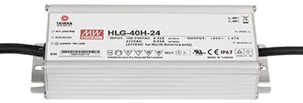 Transformateur LED 24V CC Ideal Lux Thor 40W pour Rubans et Spots LED