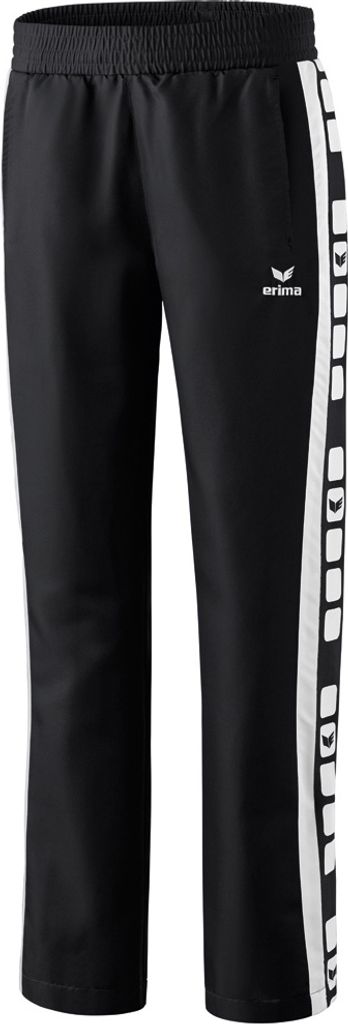 Erima CLASSIC 5-CUBES Präsentationshose Damen schwarz/weiß Produktbild 