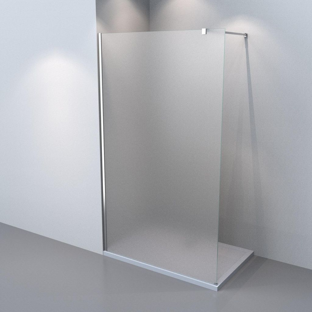 Duschwand, Glaswand  90 100 120 cm, H:200 cm, 8 mm Produktbild 