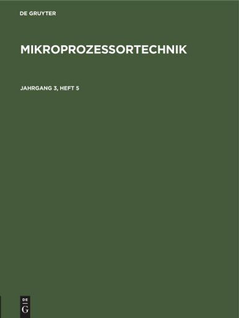 MP. Jahrgang 3, Heft 5