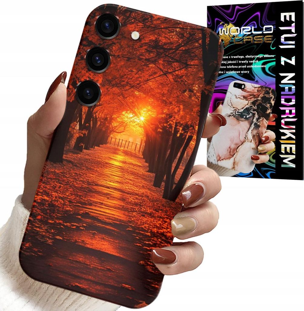 Gehäuse Für Samsung Galaxy S23 Plus - Park, Herbst, Fallende Blätter, Rücken