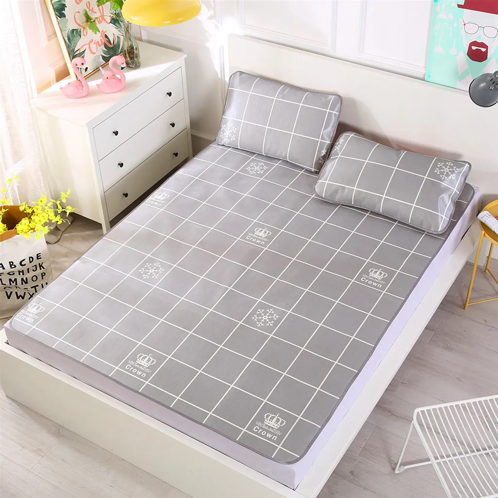 Tapis rafraîchissant d'été pliable avec impression 3D - Modèle Premium