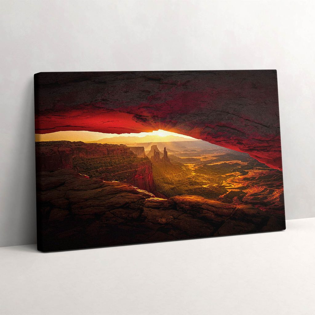 Grand Canyon Arizona – Leinwandbild Wandbild – 60x40 cm – Leinwandbilder – Wandbilder – Schlafzimmer – Flur
