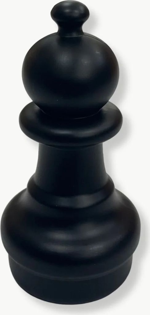 Ubergames - Schachfigur - Bauern 42 cm - Schwarz - Geeignet für Ubergames Schachspiel