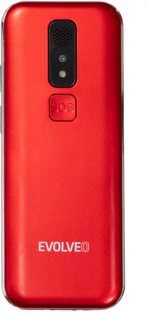 Téléphone SOS 4G EVOLVEO EasyPhone LT avec Localisation GPS Rouge - 4