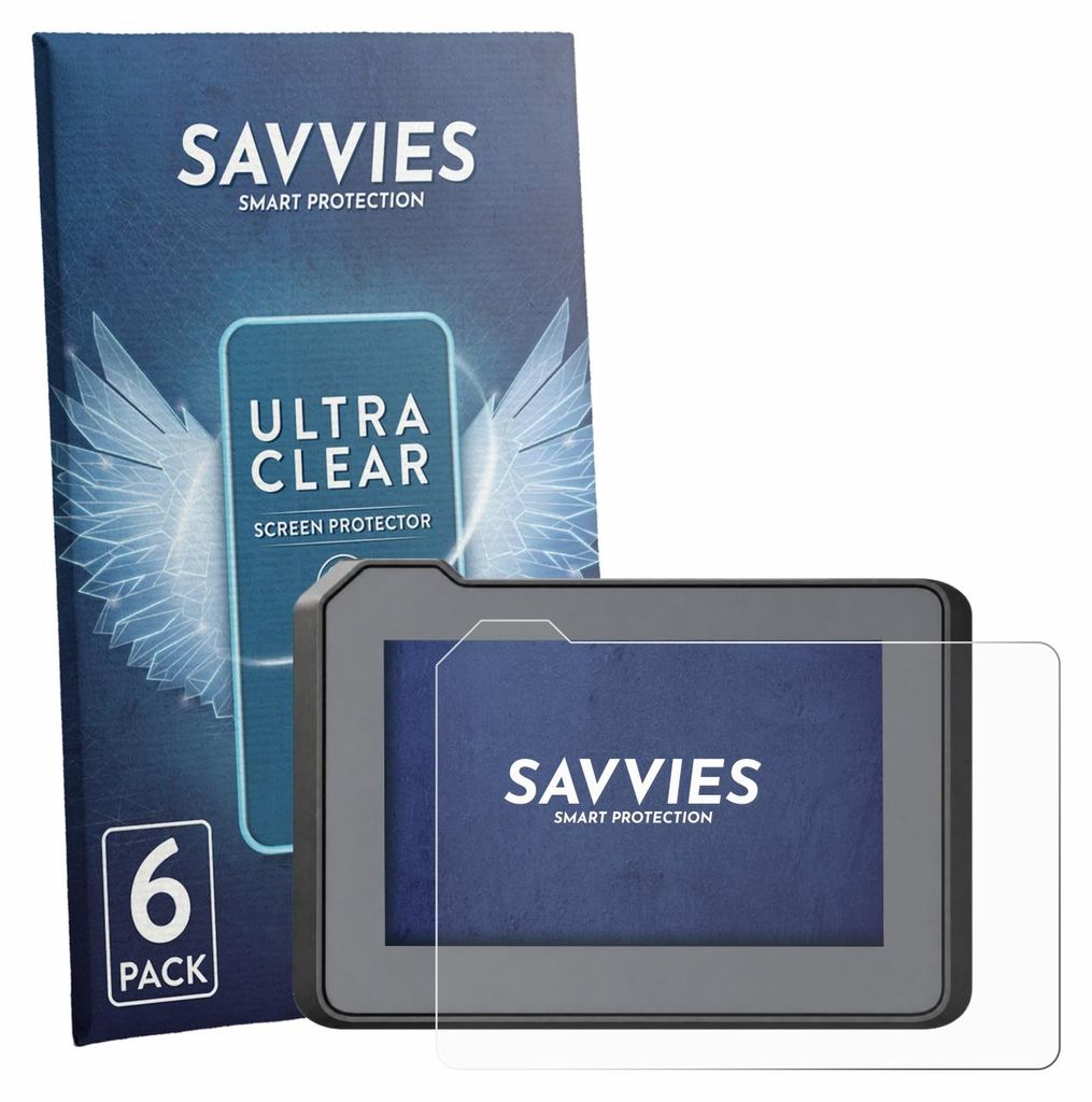 6x Für Husqvarna Vitpilen 801 2025 Schutzfolie Savvies Displayschutz Display Schutz Folie Klar Transparent
